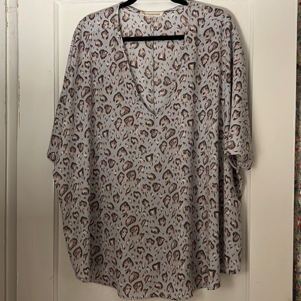 By Together V-neck tunic top